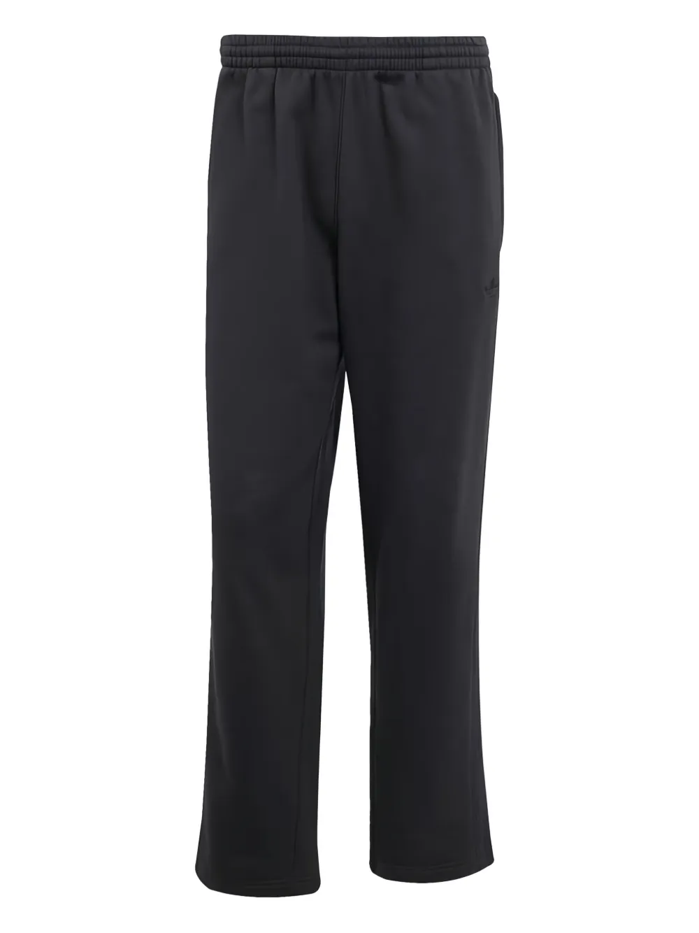adidas logo-embroidered side-stripe trousers | Black | Image 1