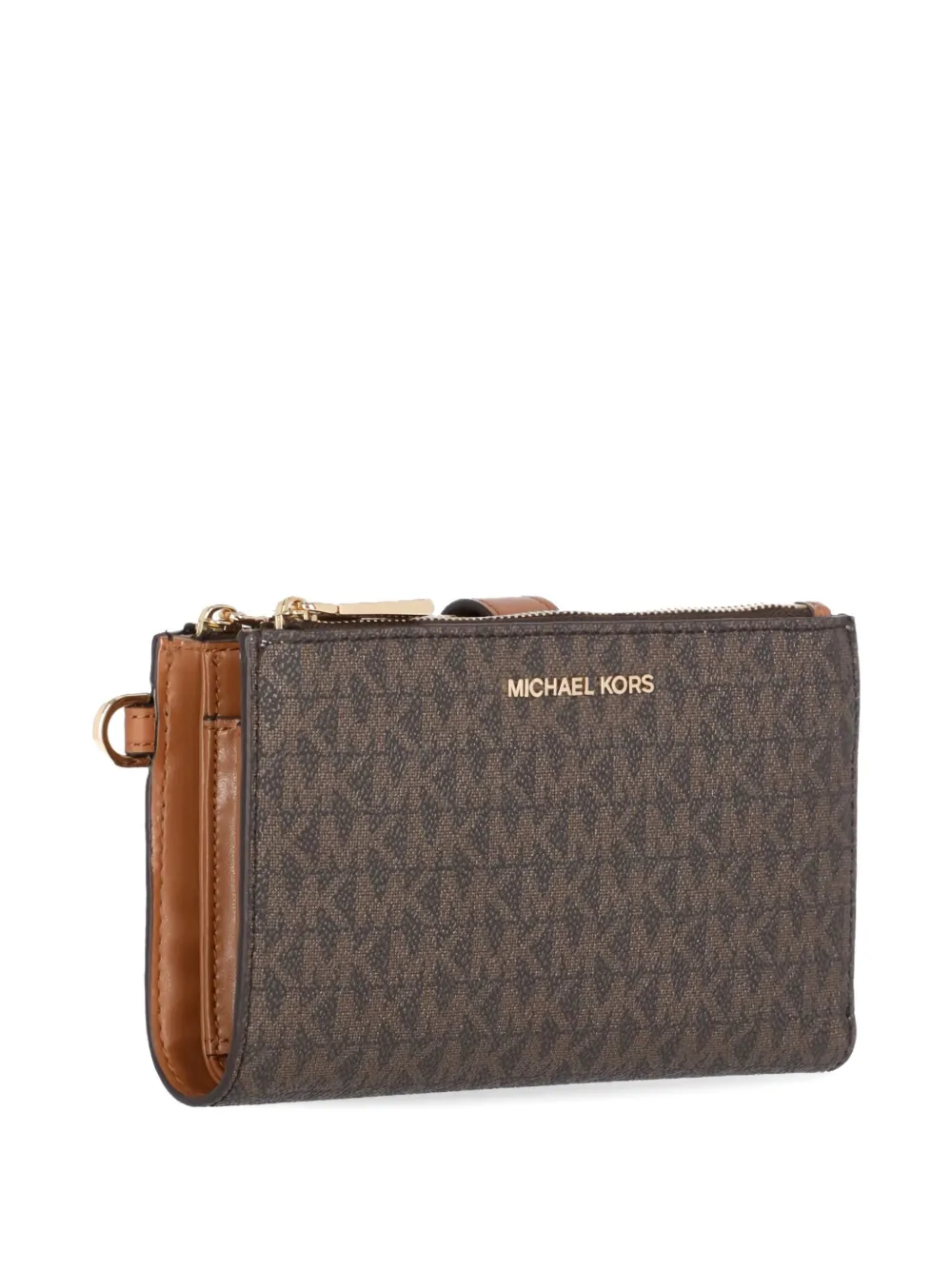 Michael Michael Kors monogram zip-around wallet - Bruin