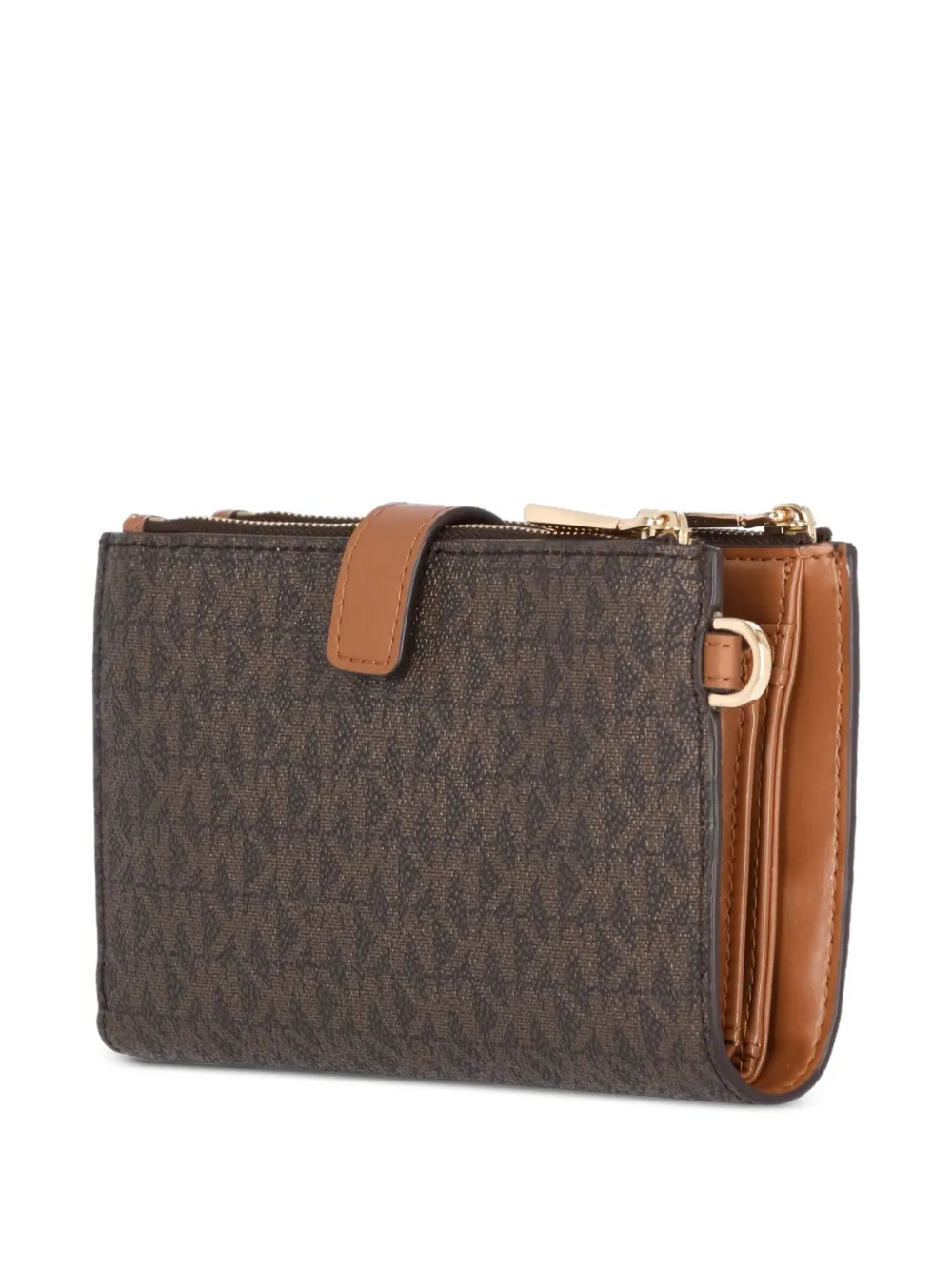 Michael Kors monogram zip-around wallet Bruin