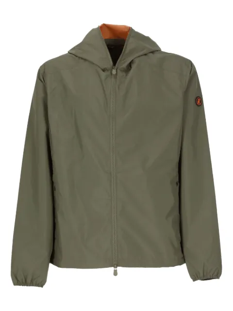 Save The Duck logo-patch jacket