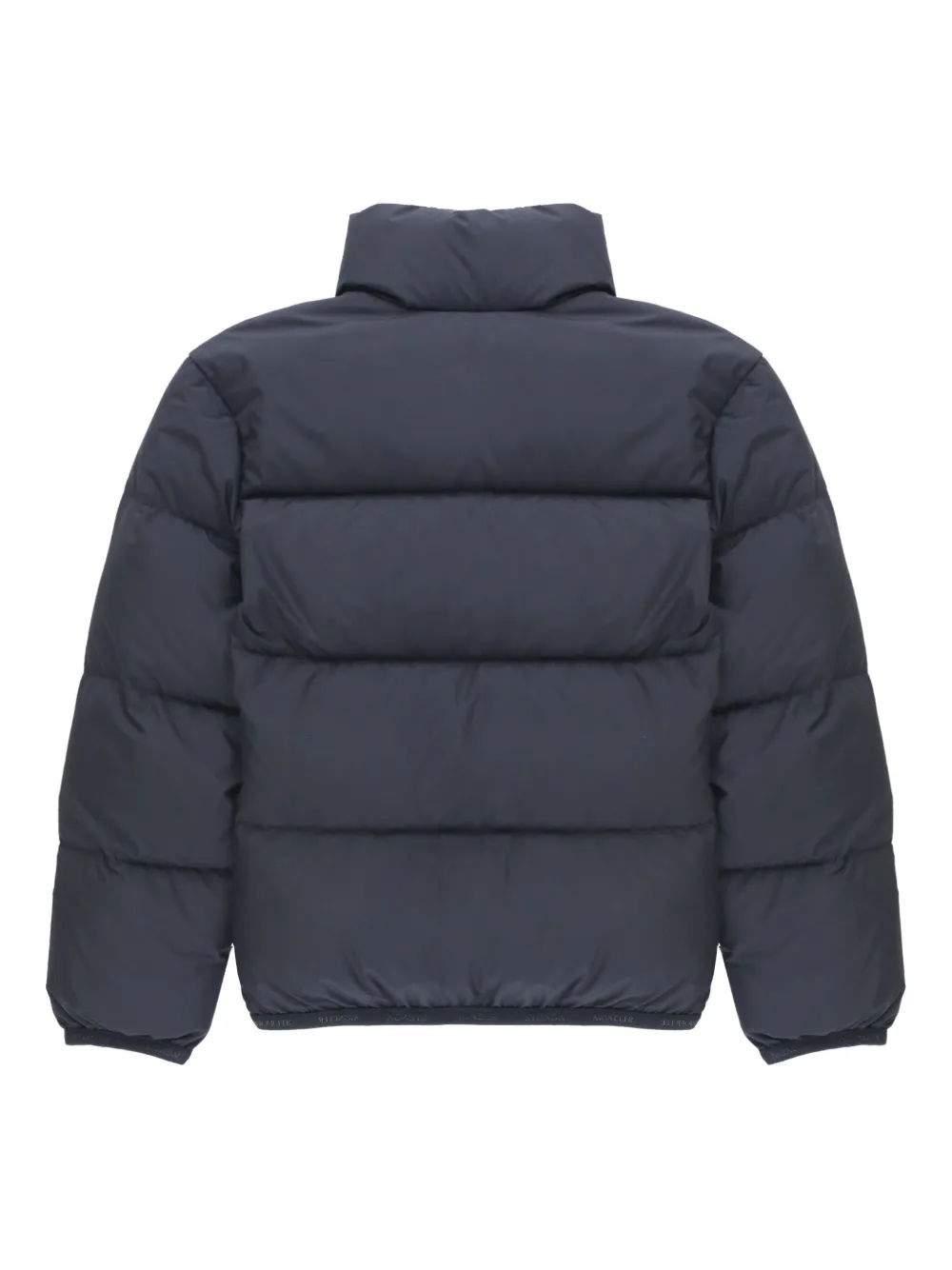 Moncler Enfant Gewatteerd jack met hoge hals Blauw