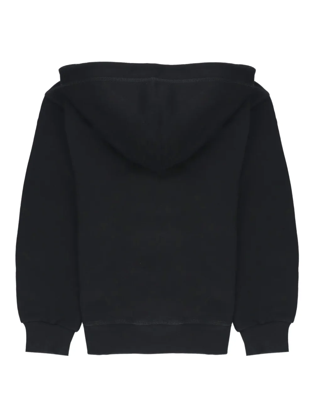 DSQUARED2 KIDS Hoodie met logo van esdoornblad Zwart