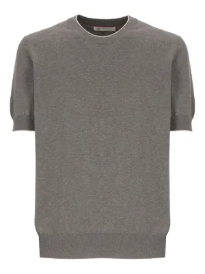 ブルネロ　クチネリウールTシャツ Brunello Cucinelli（ブルネロ・クチネリ）トップス Tシャツ