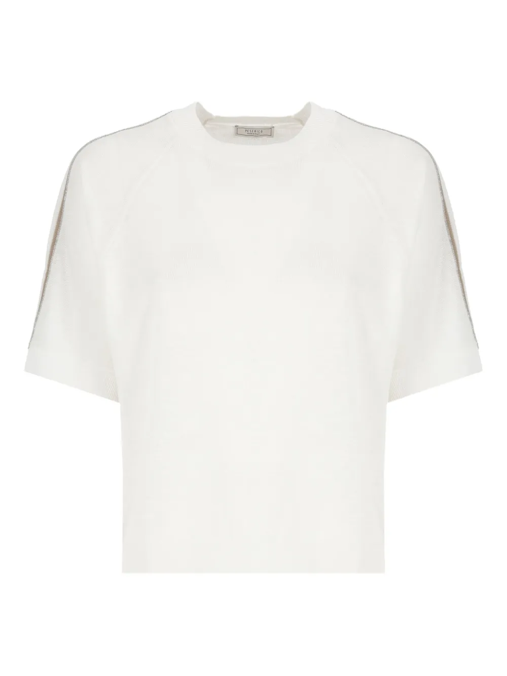 Peserico Gebreid T-shirt Wit