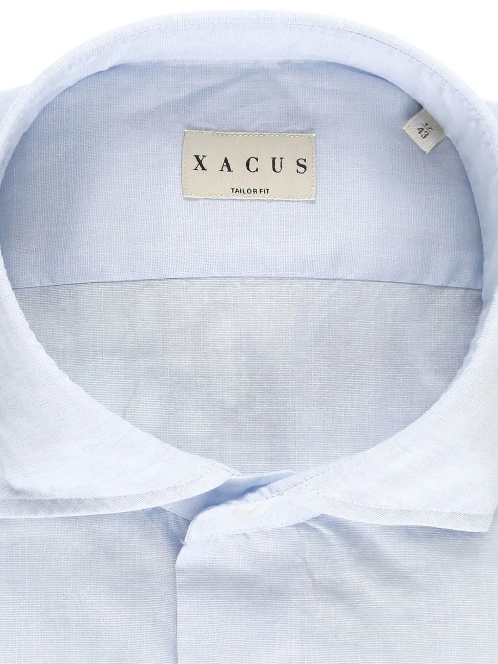 Xacus Katoenen overhemd LIGHT BLUE