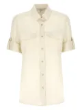 Antonelli flap-pocket shirt - Neutrals