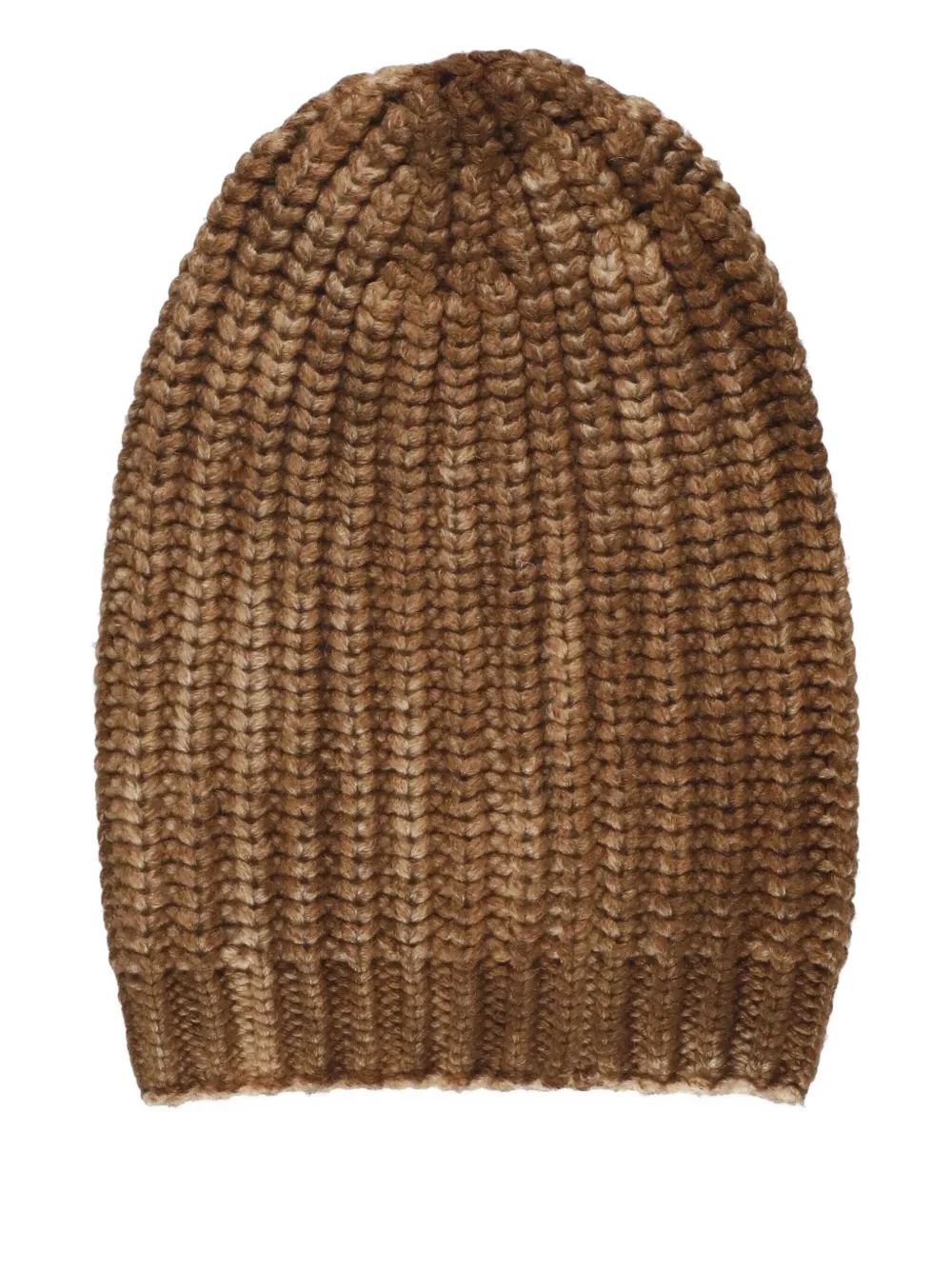 Avant Toi ribbed-knit beanie - Bruin