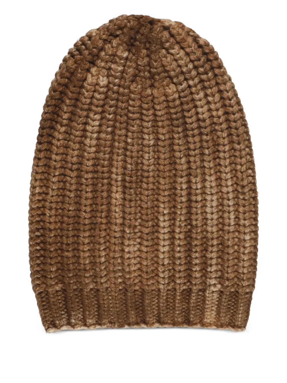 Avant Toi ribbed-knit beanie | Brown | Image 1