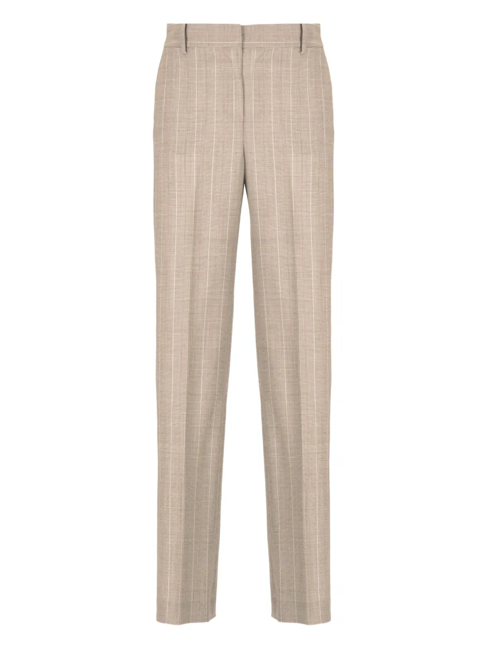 PT Torino striped-pattern trousers Beige