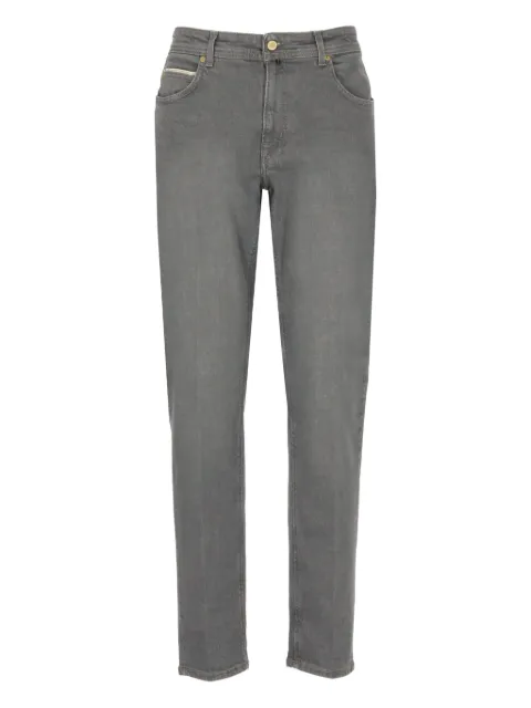 Briglia 1949 pantalones con cinco bolsillos y cierre