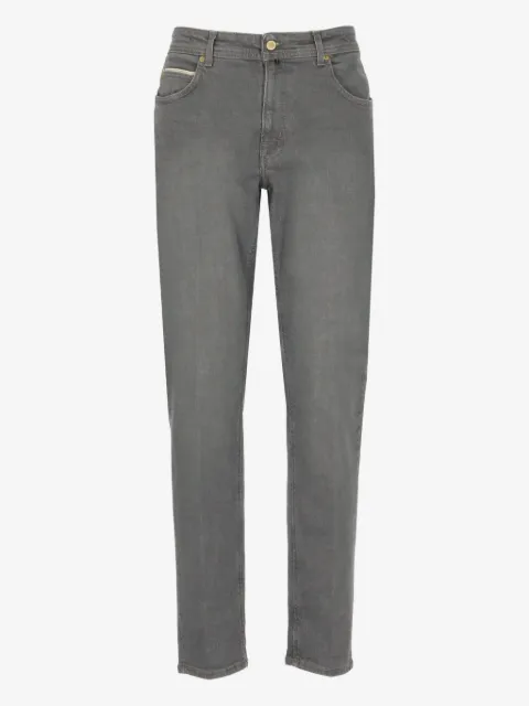 Briglia 1949 pantalones con cinco bolsillos y cierre