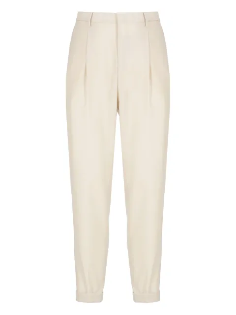 Briglia 1949 Calça de lã virgem com pregas