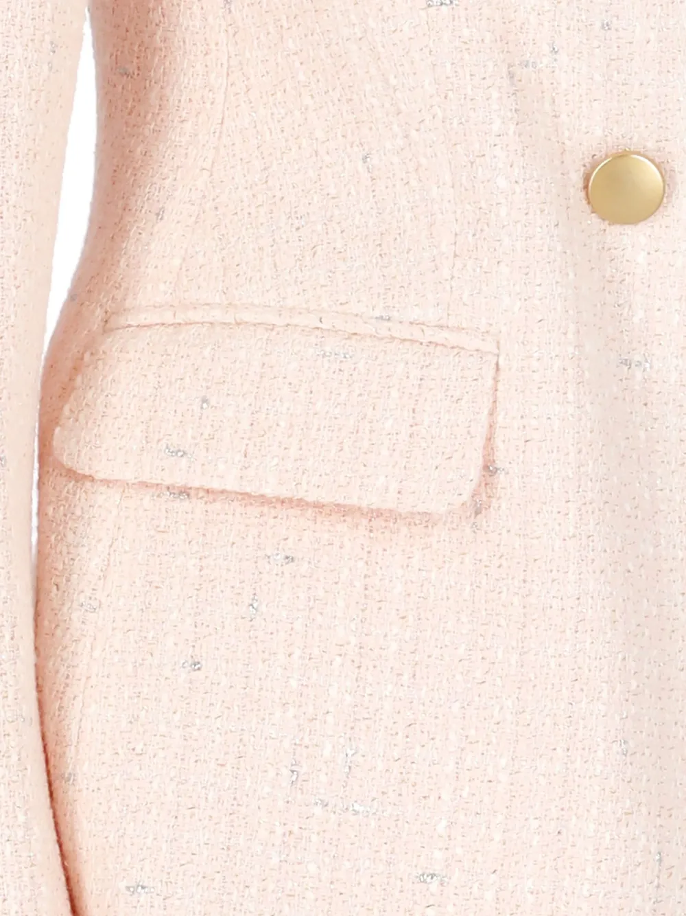 Tagliatore peak-lapel double-breasted blazer Roze