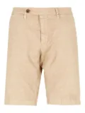 Myths logo-detail shorts - Neutrals