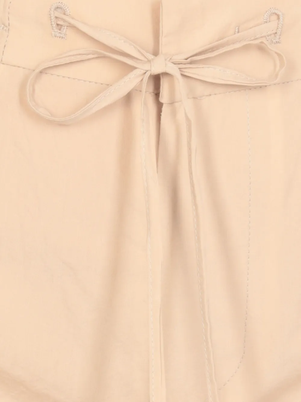PT Torino Broek met trekkoordtaille Beige