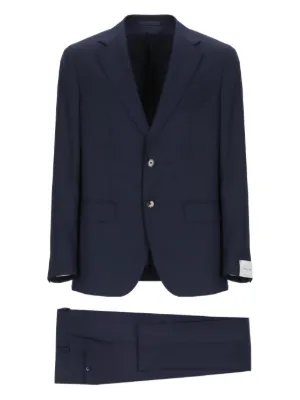 【GIORGIO ARMANI】ネイビーダブルスーツ Giorgio Armani ダブルスーツ | ブルー | FARFETCH JP