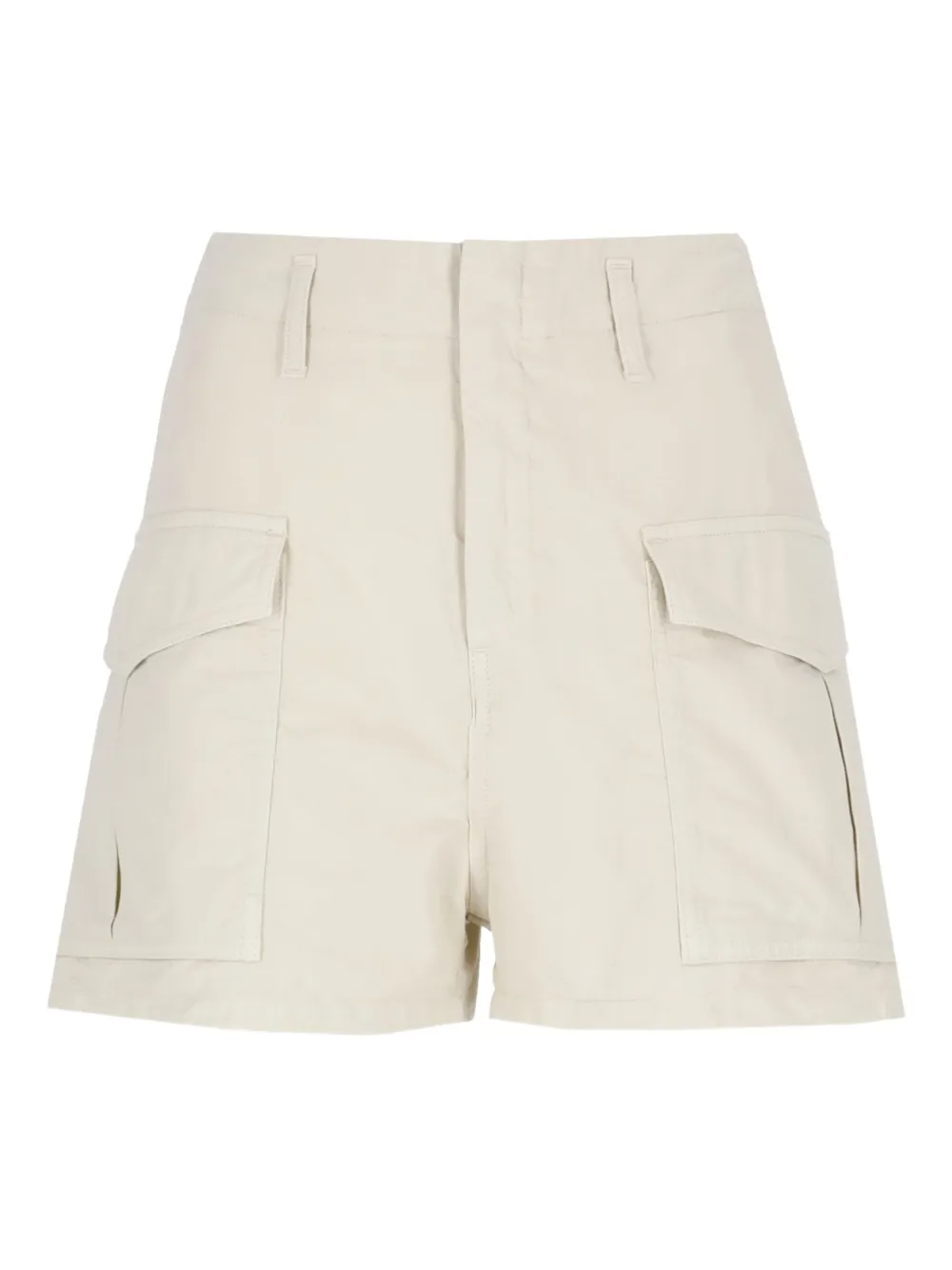Woolrich cotton cargo shorts Wit