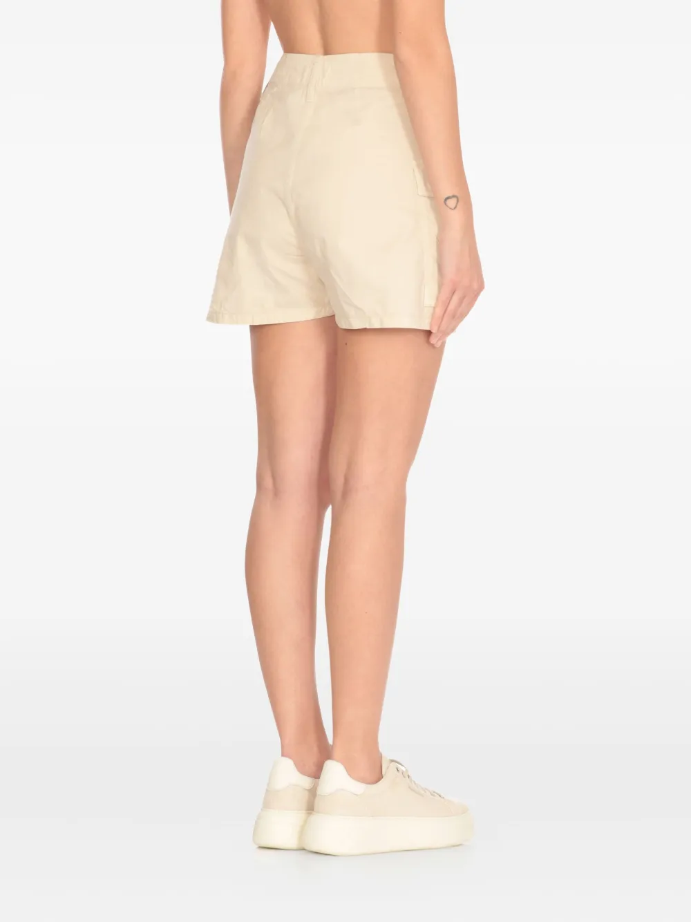 Woolrich cotton cargo shorts Wit