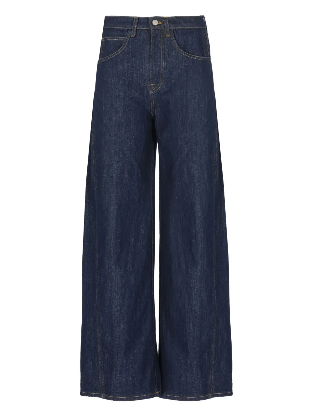 logo-patch jeans