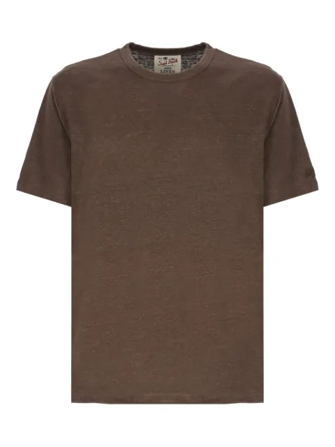 MC2 Saint Barth linen round-neck T-shirt