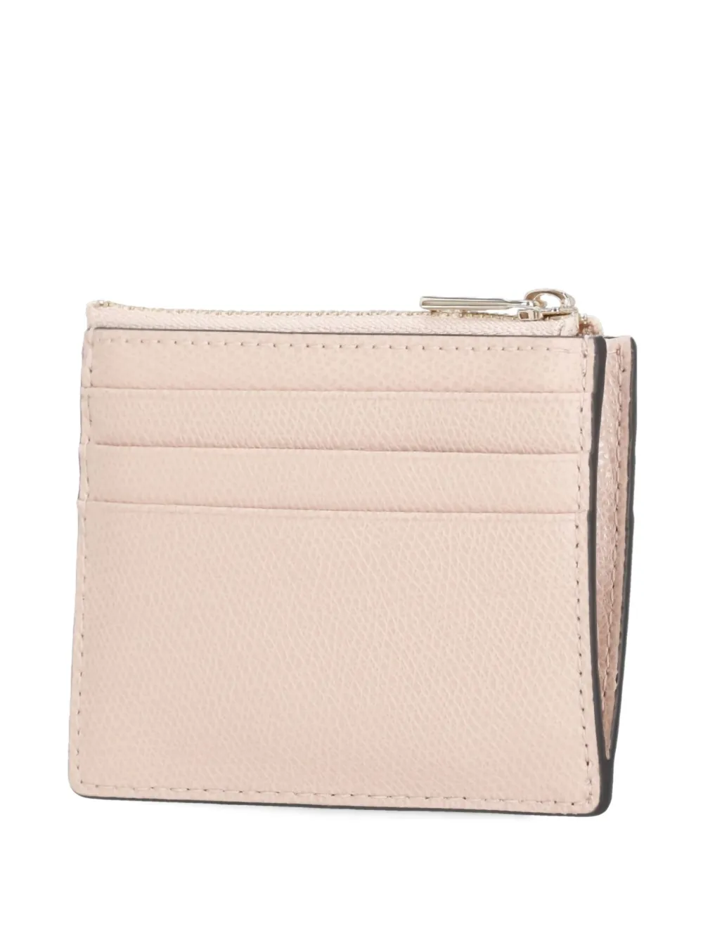 Furla zip-fastening logo card holder - Roze