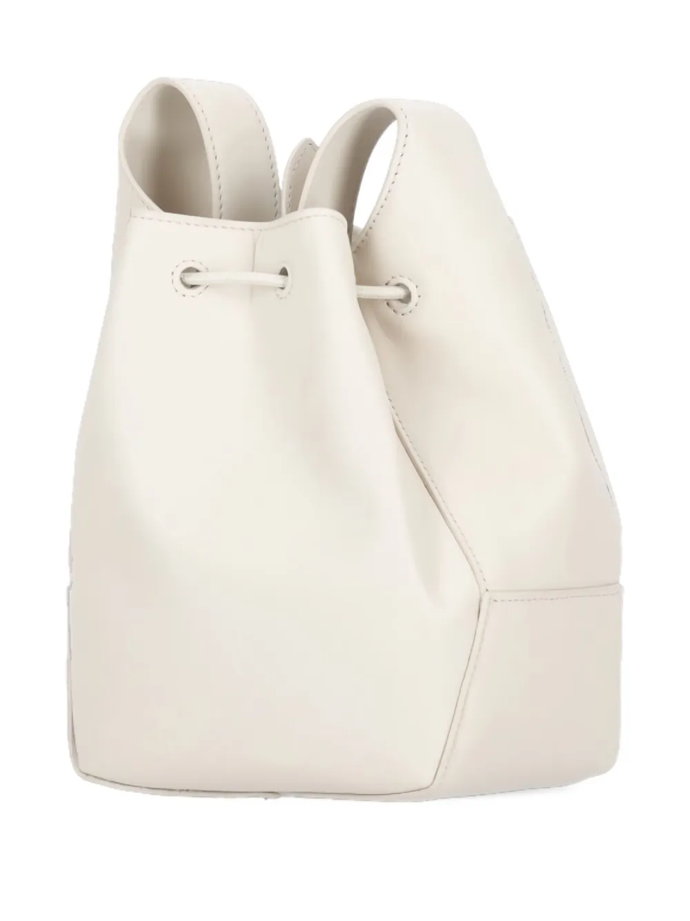 Brunello Cucinelli Mellow bucket-tas met trekkoord Beige