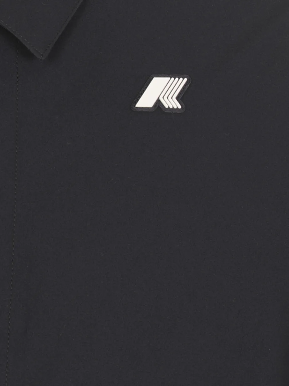K-Way Jack met logopatch Blauw