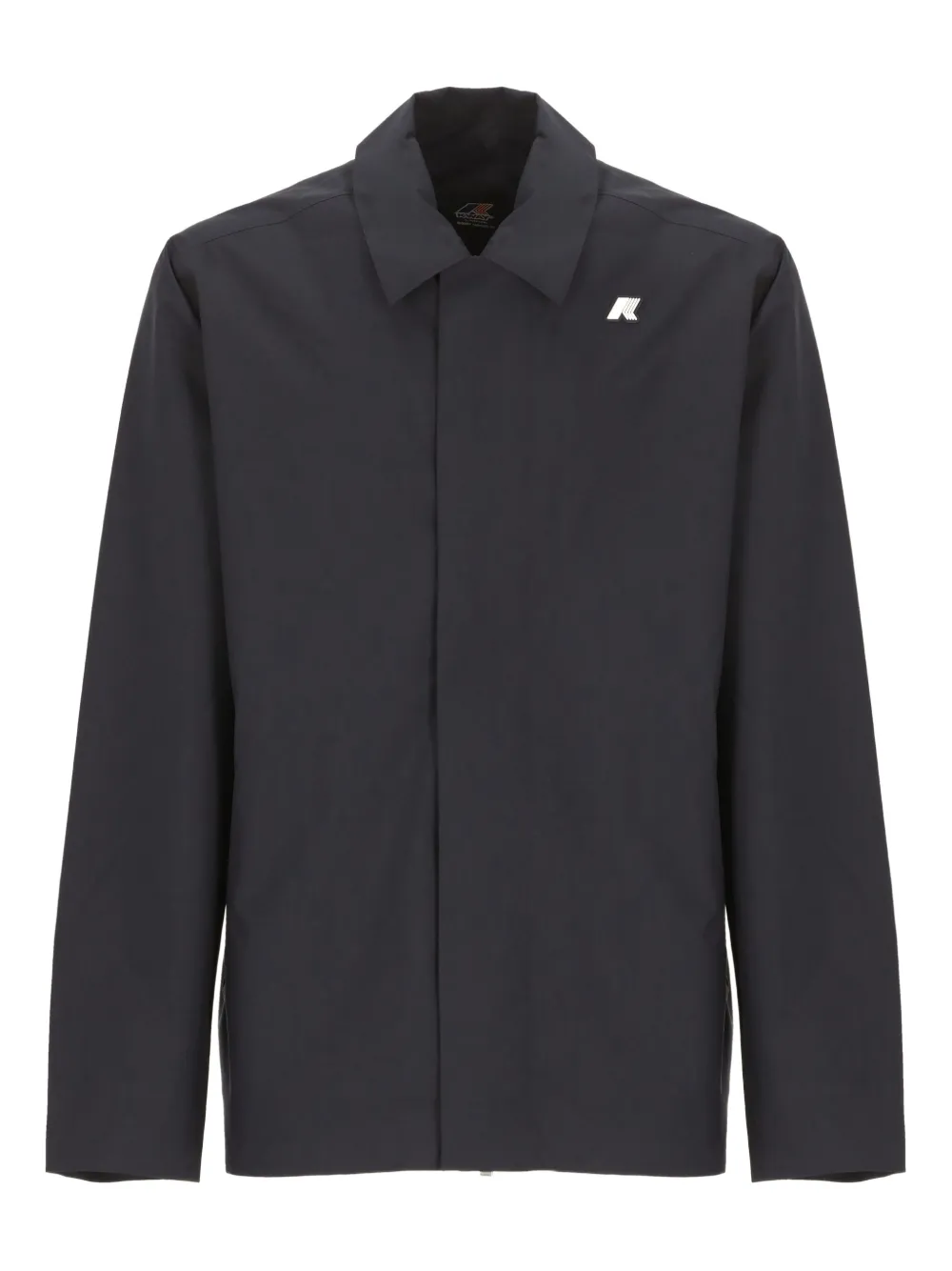 K-Way Jack met logopatch Blauw