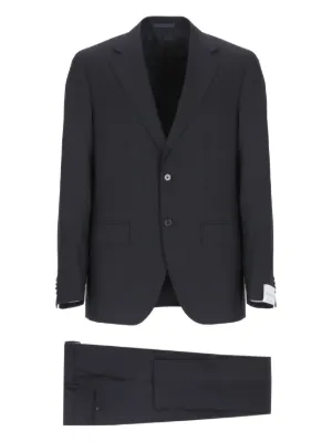 Lardini ピンストライプ ダブルスーツ | ブルー | FARFETCH JP