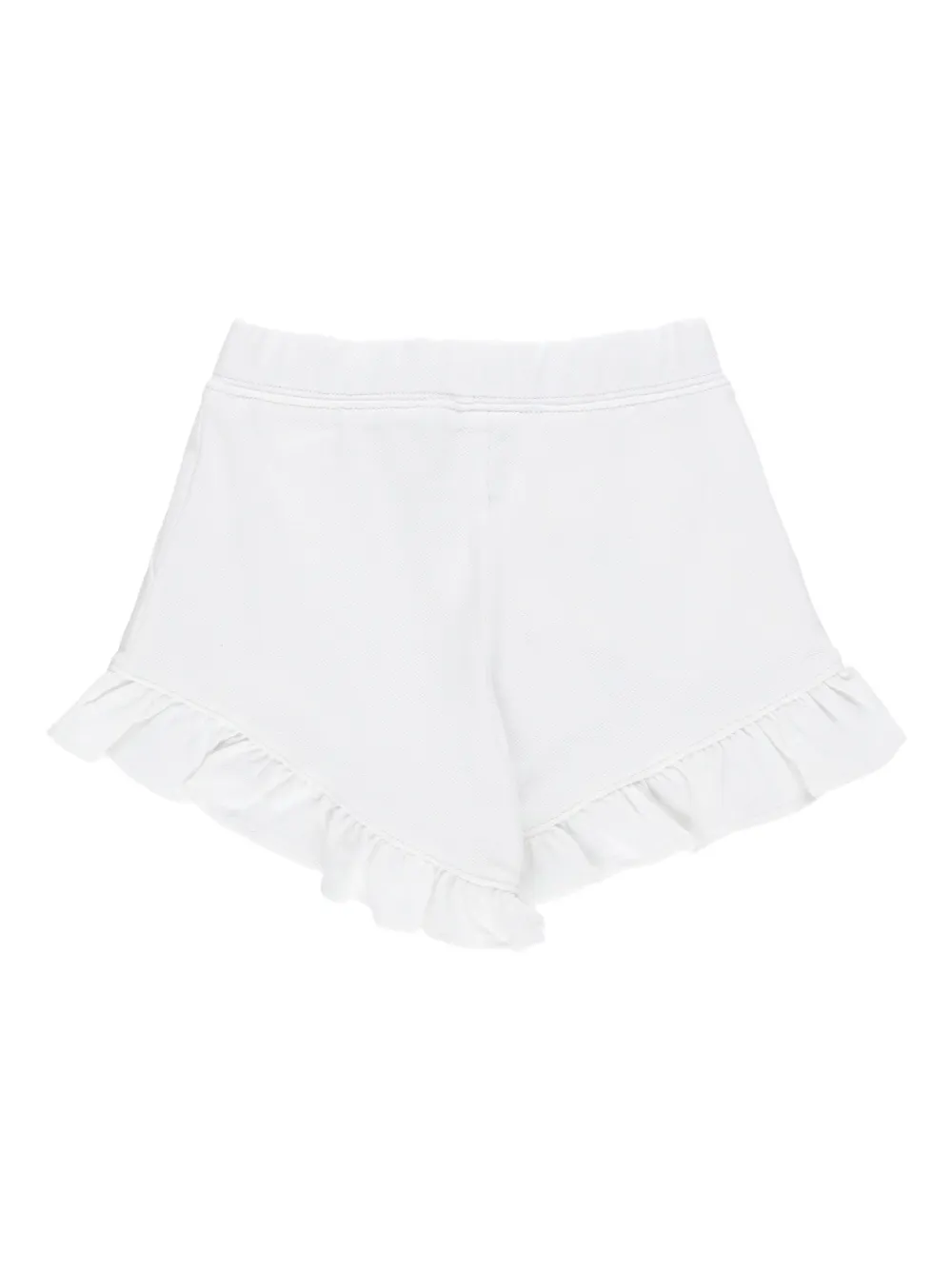 POLO RALPH LAUREN KIDS Shorts met trekkoord en ruches Wit