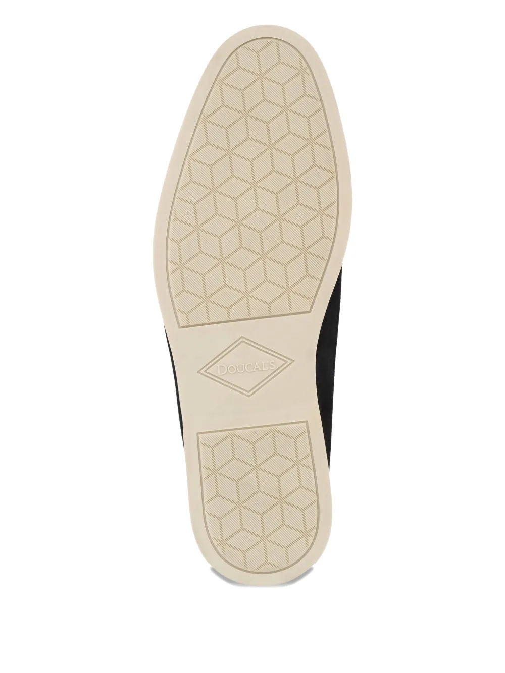 Doucal's Moccasin Shoes With Smooth Suede Finish In Blue