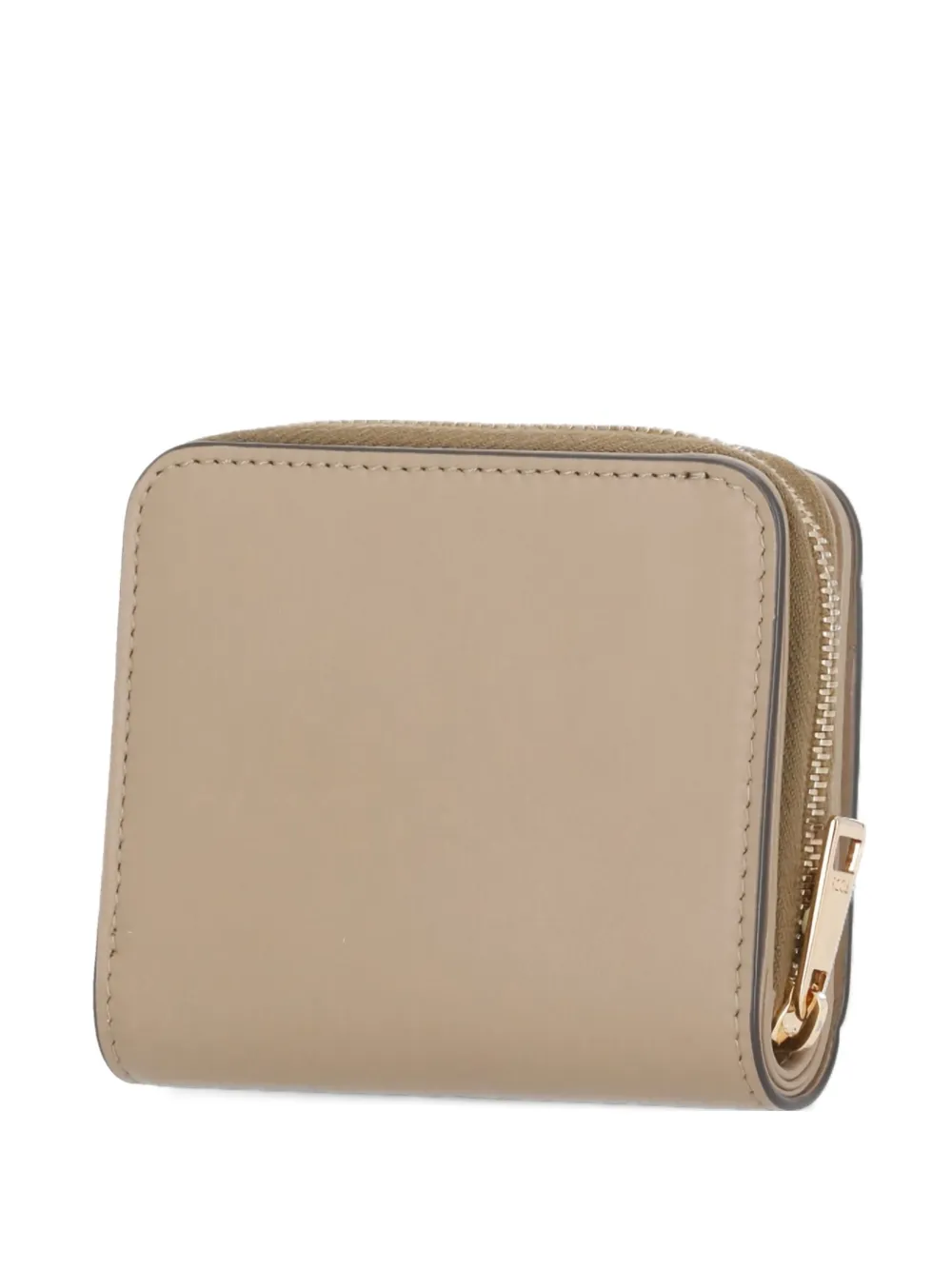 Tod's metal-bar leather wallet Bruin