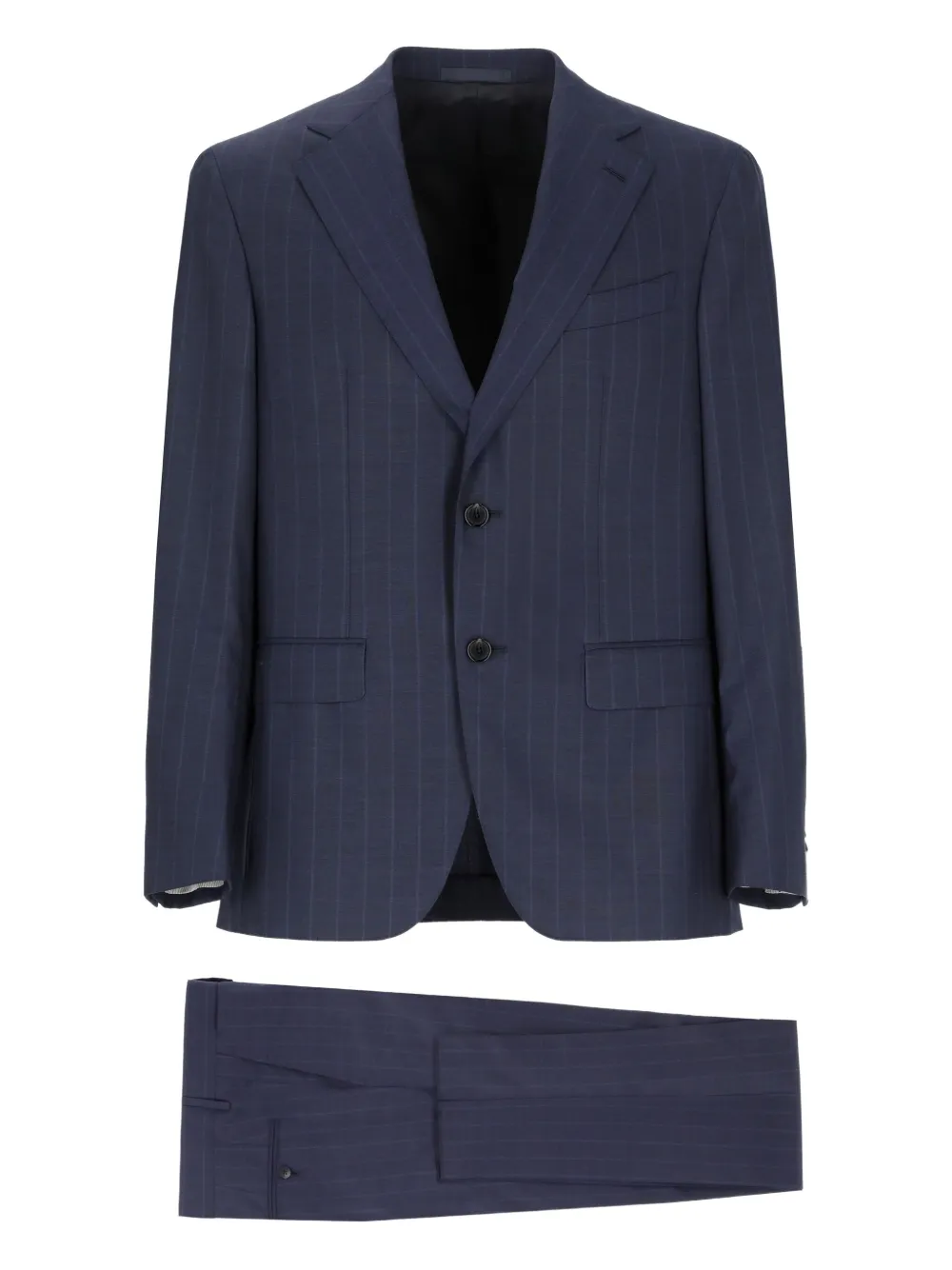 striped-pattern suit