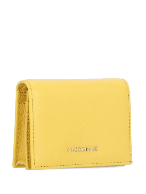 Coccinelle pebbled leather wallet