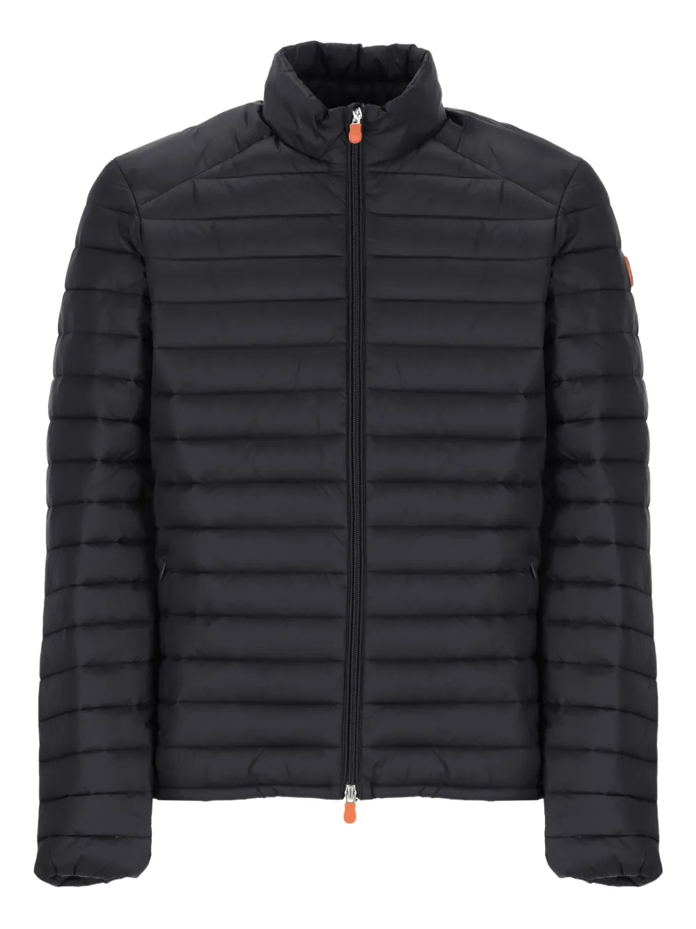 logo-patch padded jacket