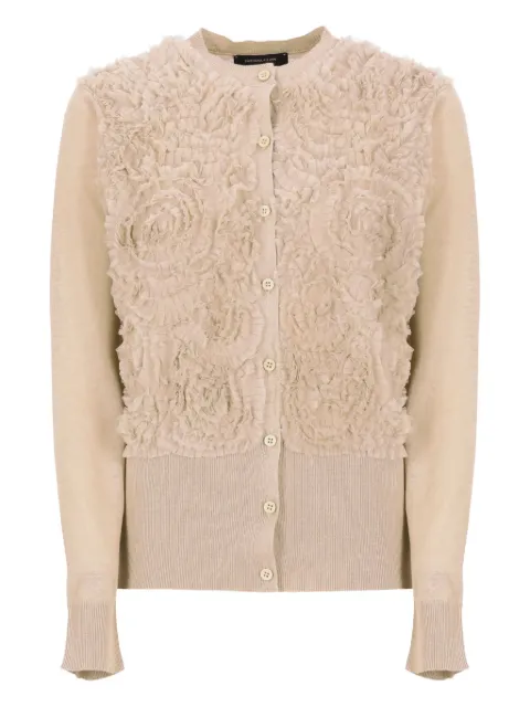 Fabiana Filippi ruffled cardigan
