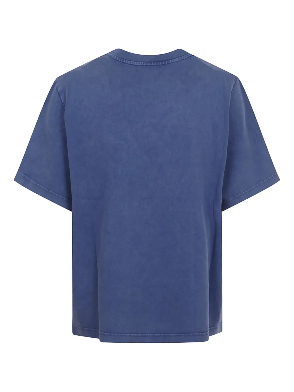 Casablanca logo-print cotton T-shirt - Blauw
