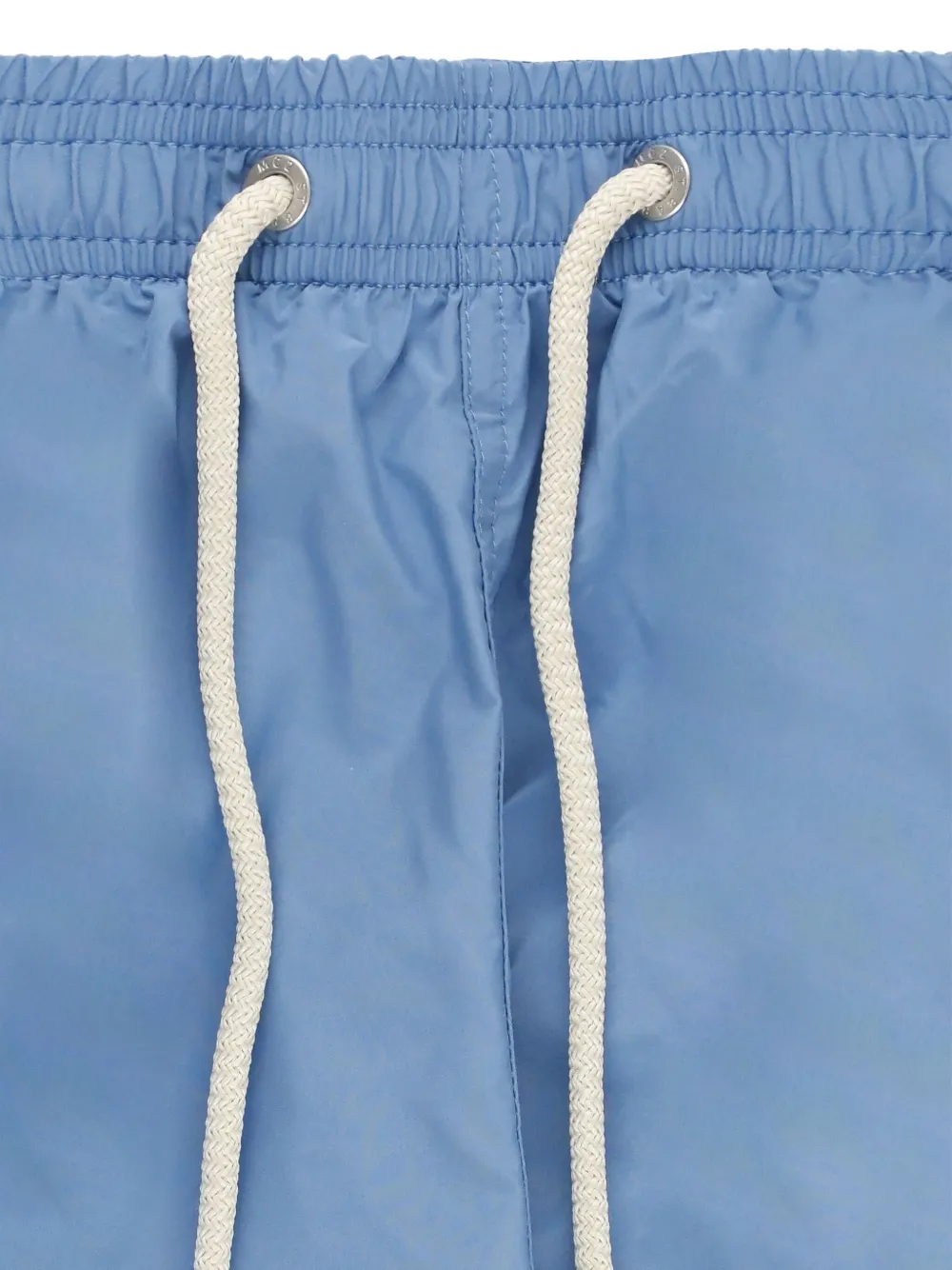Mc2 Saint Barth Drawstring Side-pocket Swim Shorts In Blue