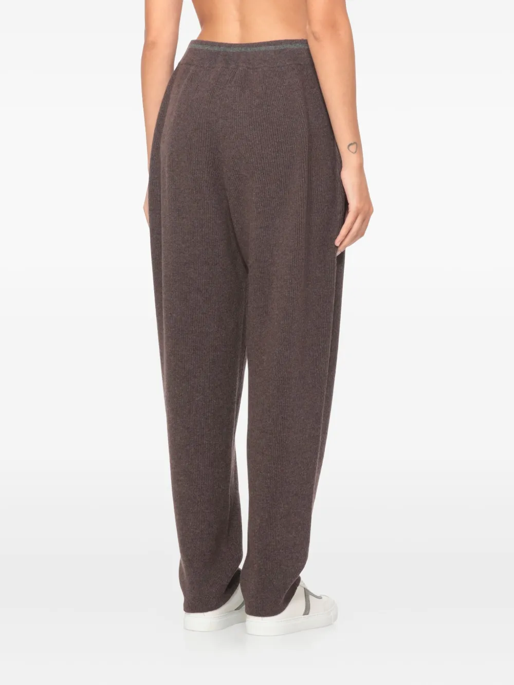 Brunello Cucinelli Trainingsbroek met trekkoord Bruin