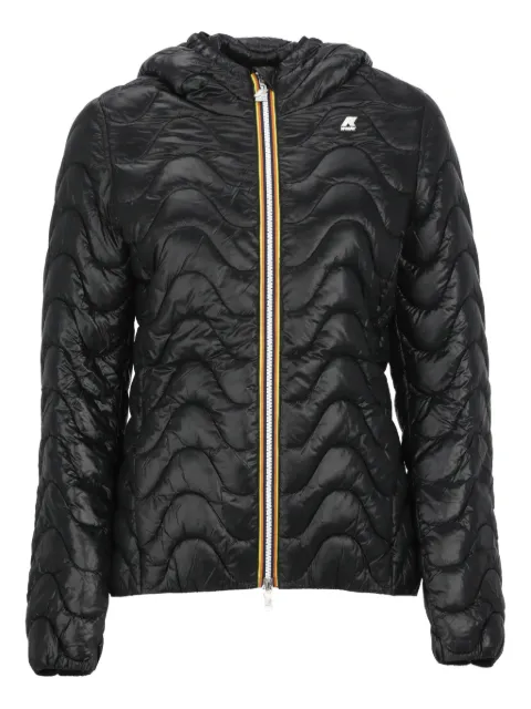 K-Way Lily quilted hooded jacket