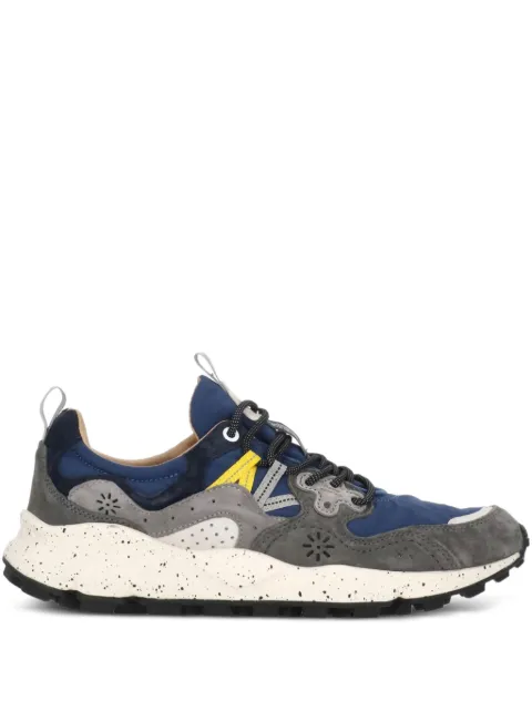 FLOWER MONTAIN Yamano 3 suede-panelled sneakers 