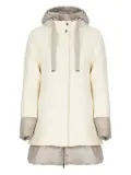 Herno hooded padded coat - White
