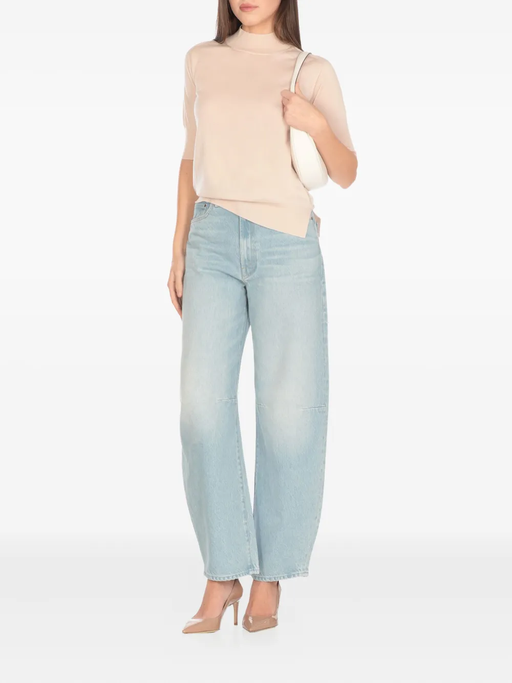 MOTHER wide-leg jeans - Blauw