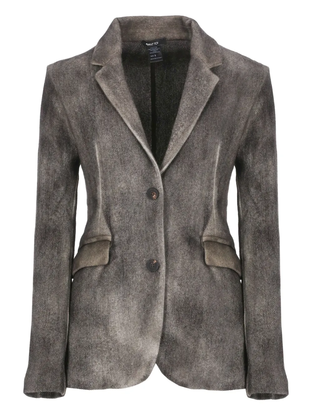 Avant Toi Blazer met klepzakken Grijs