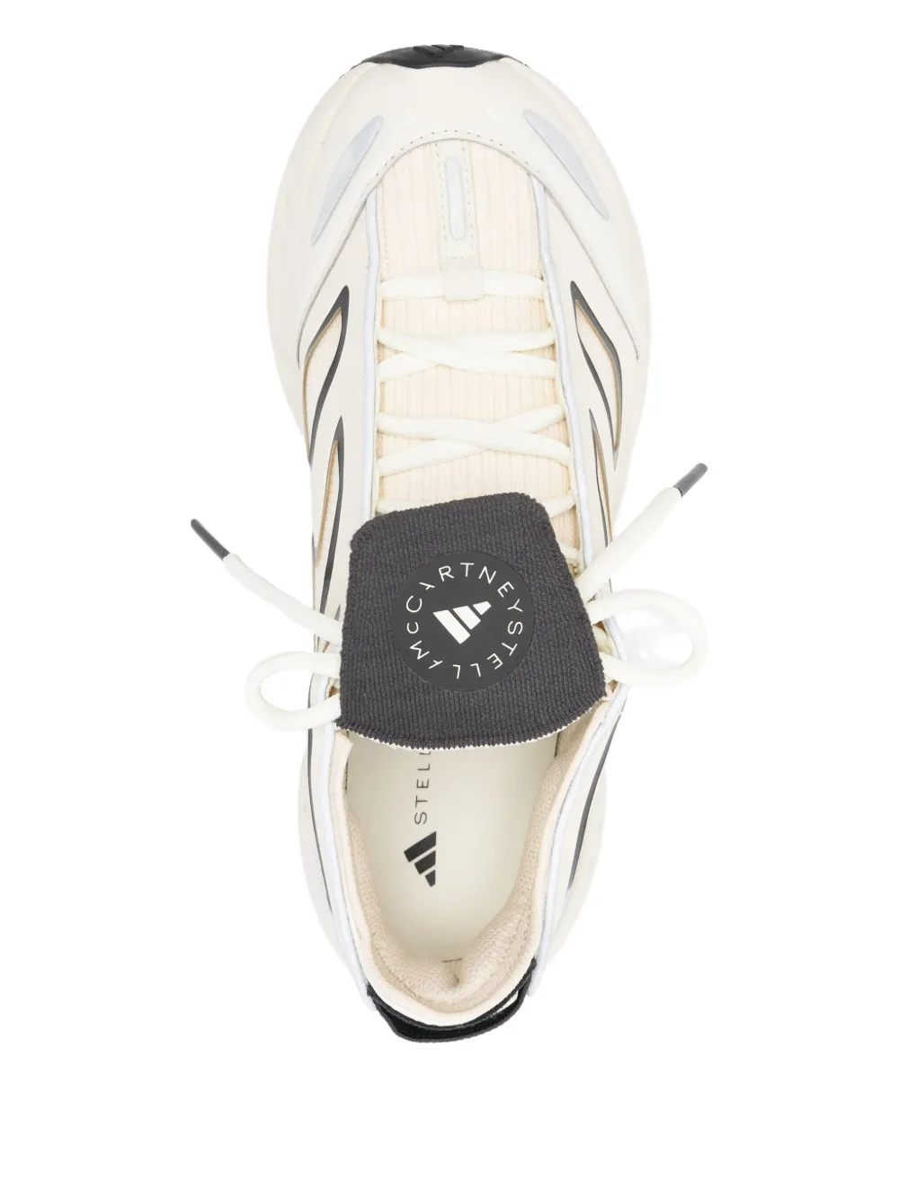 adidas by Stella McCartney Adistar flame-detail platform sneakers Neutrals