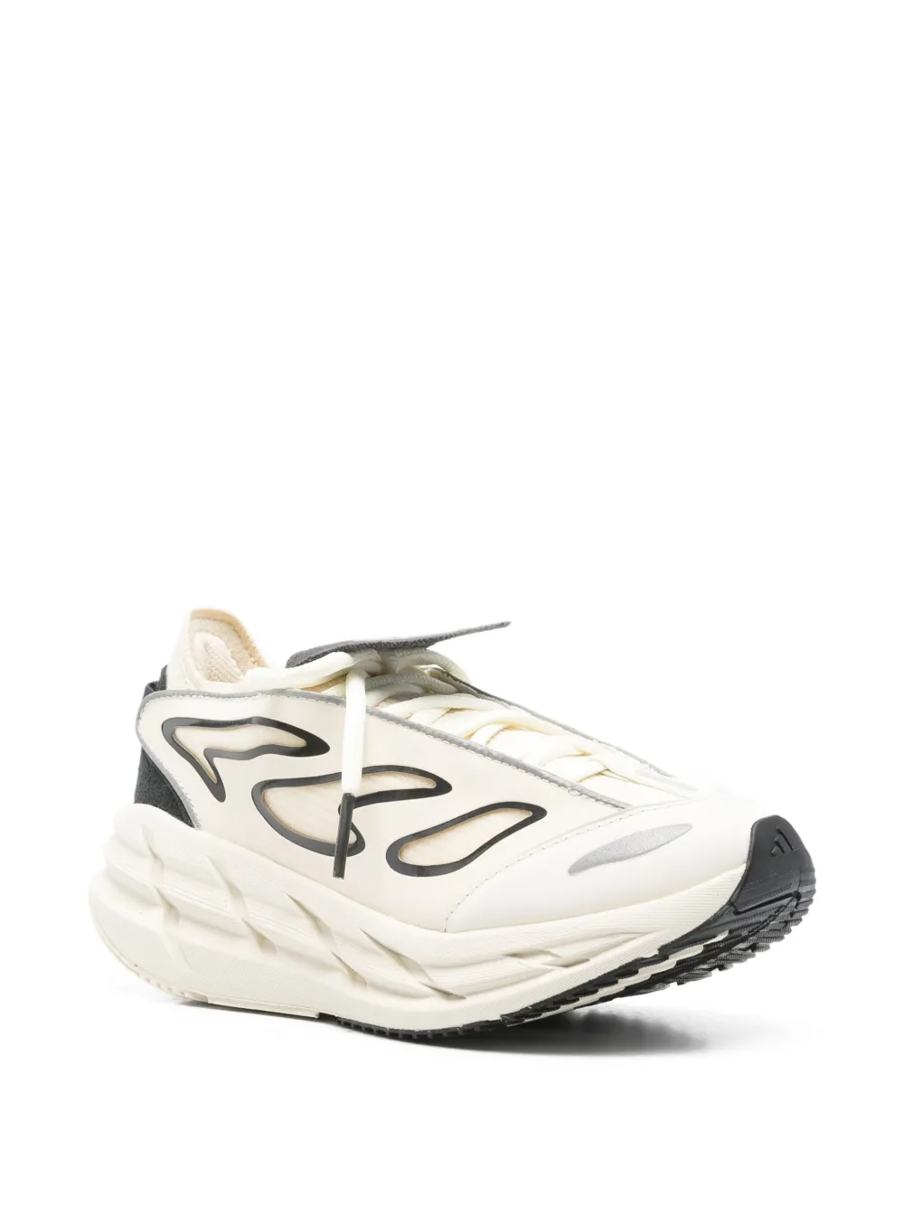 adidas by Stella McCartney Adistar flame-detail platform sneakers Neutrals