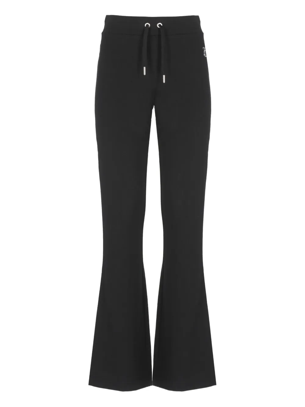 rhinestone-embellished straight trousers