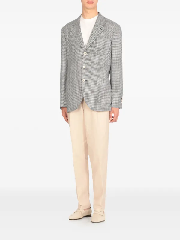 BRUNELLO CUCINELLI✨テーラードジャケット グレー　リネン グレー（灰色）系 BRUNELLO CUCINELLI(ブルネロクチネリ
