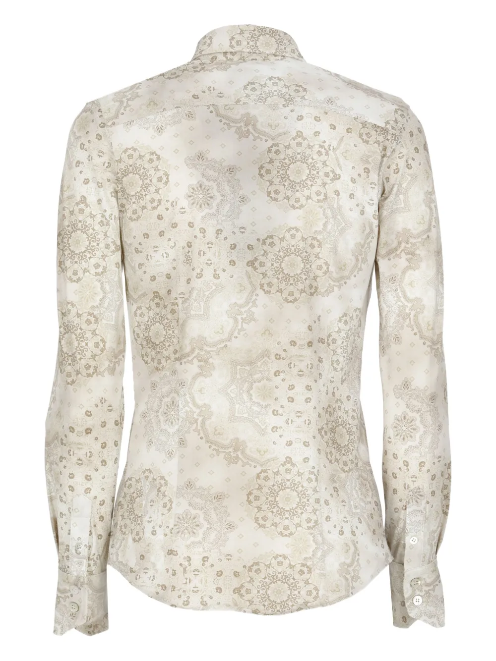 RRD Kazar Wom printed long-sleeve shirt - Beige