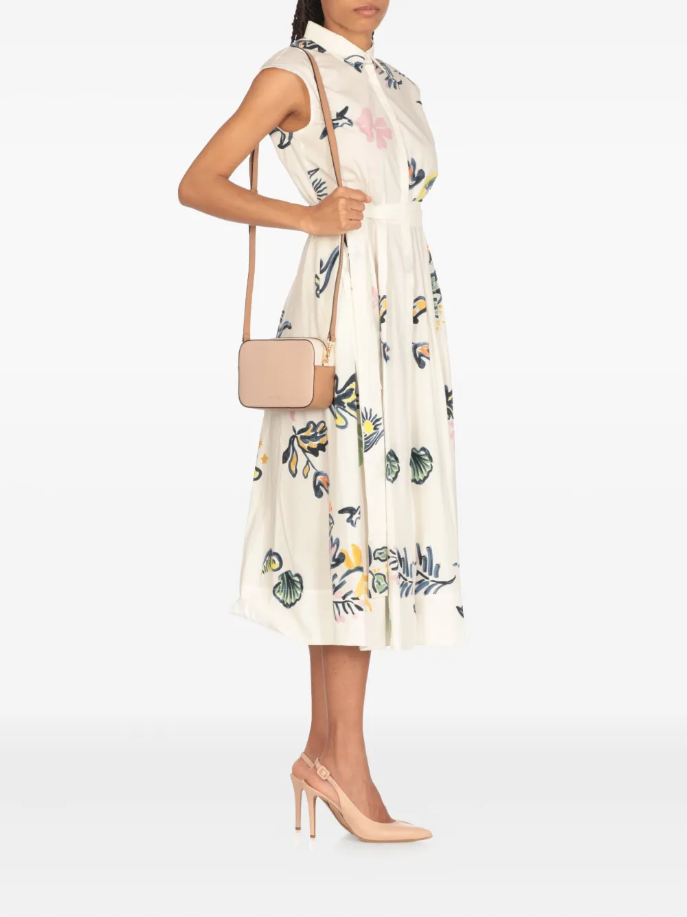 Coccinelle Borsa a tracolla con zip - Rosa